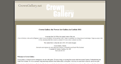 Desktop Screenshot of crowngallery.net